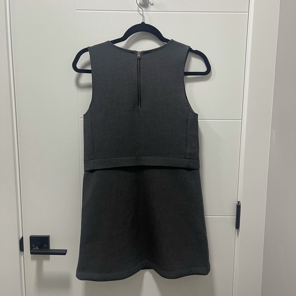 Wilfred gray dress with zippers. - Picture 3 of 3